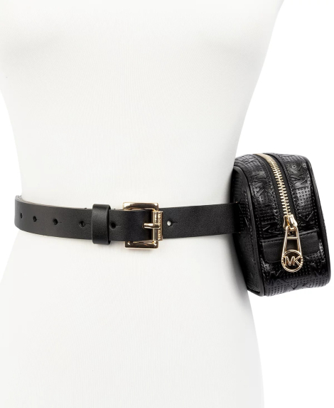 Женская поясная сумка Michael Kors 1159832665 (Черный S/M)