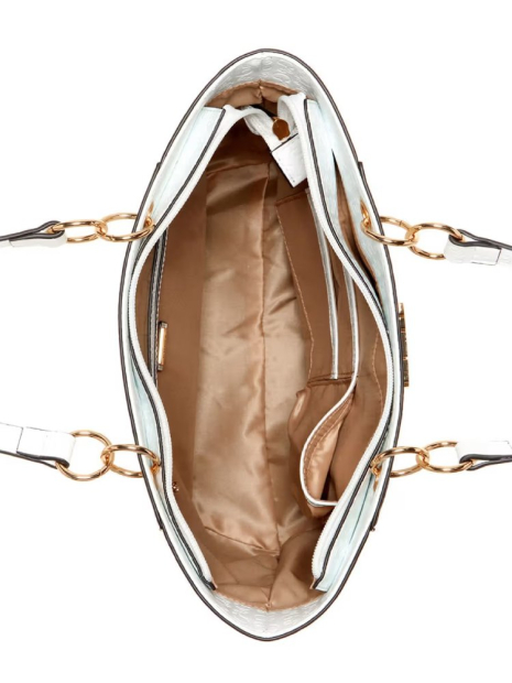 Сумка на плечо Guess с кошельком 1159832669 (Белый One size)