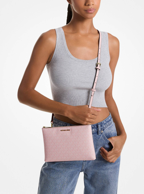 Набор сумок Michael Kors тоут и две сумки-кроссбоди 1159832724 (Розовый One size)