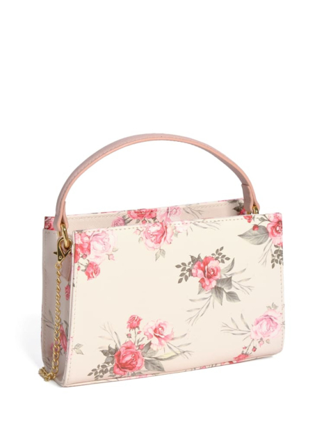 Жіноча сумочка Guess з принтом 1159834140 (Молочний One size)