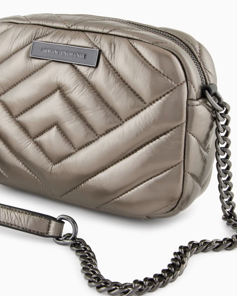 Жіноча сумка Armani Exchange кроссбоді 1159834170 (Сірий One size)