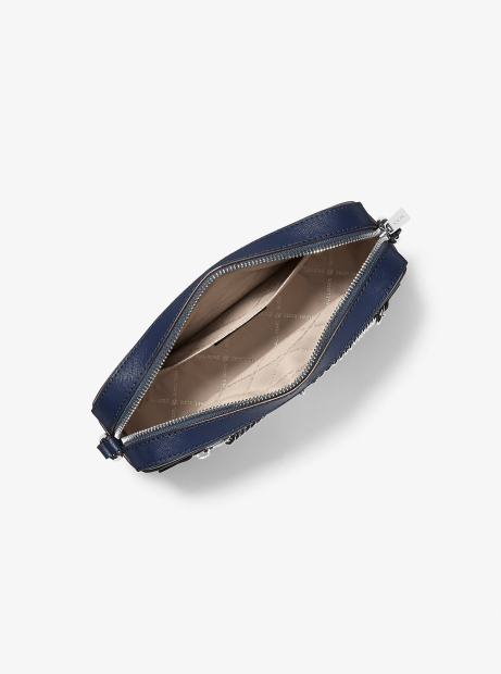 Женская сумка кроссбоди Michael Kors из сафьяновой кожи 1159835662 (Синий One size)