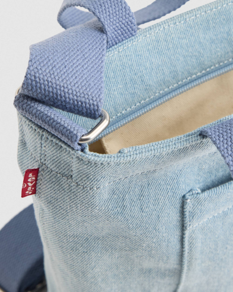 Стильная сумка Levi's кроссбоди 1159837896 (Голубой One size)