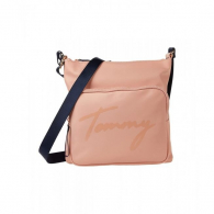 Стильная сумка Tommy Hilfiger через плечо 1159760533 (Розовый/Синий, One size)