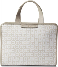 Женская стильная дорожная сумочка Tommy Hilfiger 1159765469 (Бежевый/Белый, One size)