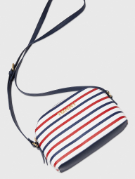 Женская сумка Tommy Hilfiger в полоску 1159765978 (Белый/Синий/Красный, One Size)