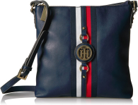 Женская сумка Tommy Hilfiger с логотипом 1159771820 (Синий, One size)