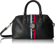 Женская сумка Tommy Hilfiger с монограммой 1159772026 (Черный, One size)