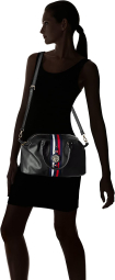 Женская сумка Tommy Hilfiger с монограммой 1159772026 (Черный, One size)