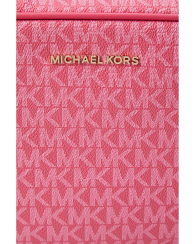 Женская кожаная сумка кроссбоди Michael Kors на молнии 1159774503 (Розовый, One size)