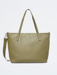 Большая сумка Calvin Klein на молнии 1159778615 (Зеленый, One size)