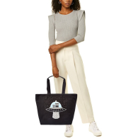 Женская сумка Karl Lagerfeld Paris с рисунком 1159779706 (Черный, One size)