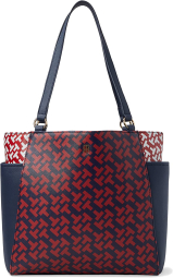 Женская сумка тоут Tommy Hilfiger 1159779775 (Синий/Красный, One size)