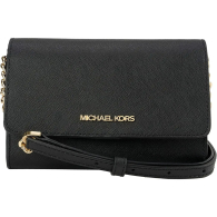 Женская кожаная маленькая сумка Michael Kors кроссбоди 1159780131 (Черный, One size)