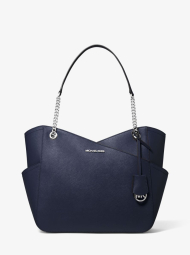 Женская большая кожаная сумка Michael Kors 1159781993 (Синий, One size)