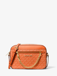 Женская сумка кроссбоди Michael Kors на молнии 1159782615 (Оранжевый, One size)