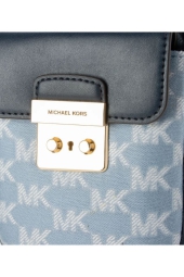 Женская сумка кроссбоди Michael Kors на молнии 1159786645 (Голубой, One size)