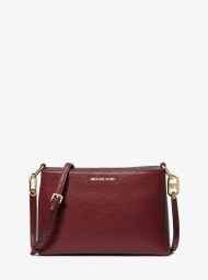 Женская сумка кроссбоди из шагреневой кожи Michael Kors 1159794065 (Бордовый, One size)