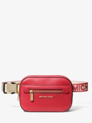 Сумка жіноча Michael Kors бананка на блискавці 1159794655 (червоний, One size)