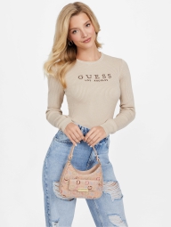 Сумка Guess з логотипом 1159794679 (Бежевий, One size)