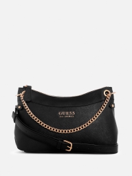 Сумка Guess з логотипом 1159795658 (Чорний, One size)