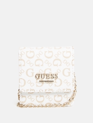 Маленька сумка кросбоді Guess з логотипом 1159796111 (Білий, One size)