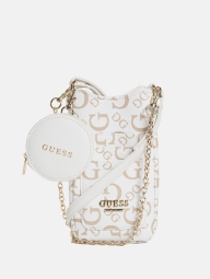 Сумка через плече Guess з логотипом 1159796810 (Білий, One size)