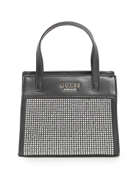 Мініатюрна сумка зі стразами Taylor від Guess з ланцюжком 1159796992 (Чорний, One size)