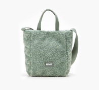 Женская меховая сумка Levi's тоут 1159798992 (Зеленый, One size)