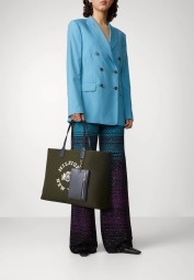 Женская большая сумка шоппер Tommy Hilfiger 1159799697 (Зеленый, One size)