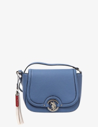 Женская сумка кроссбоди U.S. Polo Assn с логотипом 1159799727 (Синий, One size)