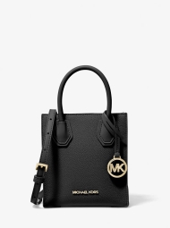 Женская сумка кроссбоди Michael Kors из шагреневой кожи 1159800741 (Черный, One size)