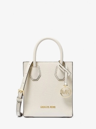 Жіноча сумка кроссбоді Michael Kors з крокреневої шкіри 1159800752 (Молочний, One size)