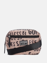 Поясна сумка Guess бананка 1159800872 (Бежевий, One size)