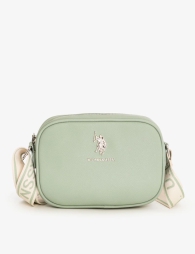 Женская сумка кроссбоди U.S. Polo Assn с логотипом 1159801033 (Зеленый, One size)