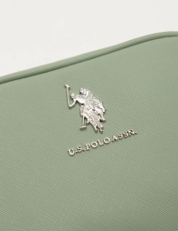 Женская сумка кроссбоди U.S. Polo Assn с логотипом 1159801033 (Зеленый, One size)