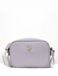 Женская сумка кроссбоди U.S. Polo Assn с логотипом 1159801035 (Сиреневый, One size)