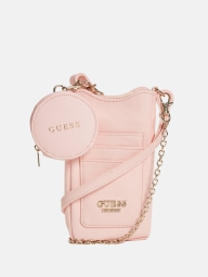 Маленькая сумка через плечо Guess из экокожи 1159801515 (Розовый, One size)