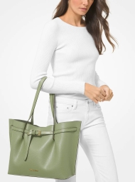 Женская сумка тоут Michael Kors из шагреневой кожи 1159802594 (Зеленый, One size)