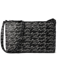 Женская сумка Karl Lagerfeld Paris с принтом 1159804188 (Черный, One size)