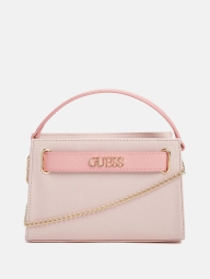 Жіноча сумочка кроссбоді Guess з ланцюжком 1159804746 (Рожевий, One size)