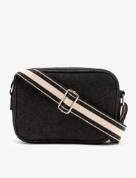 Женская сумка кроссбоди U.S. Polo Assn с логотипом 1159804782 (Черный, One size)