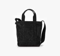 Маленькая сумка Levi's кроссбоди со стразами 1159806379 (Черный, One size)