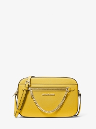 Женская сумка кроссбоди Michael Kors из сафьяновой кожи 1159807940 (Желтый, One size)