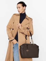 Женская большая сумка-тоут Michael Kors 1159808603 (Коричневый, One size)