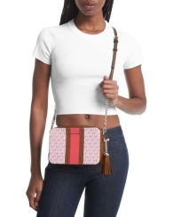 Женская сумка кроссбоди Michael Kors на молнии 1159810091 (Розовый, One size)