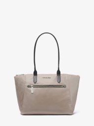 Сумка жіноча Michael Kors на блискавці 1159810648 (Сірий, One size)