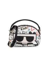 Сумка через плече Karl Lagerfeld Paris з принтом 1159812721 (Білий, One size)