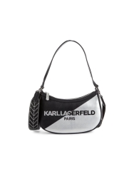 Шкіряна сумка через плече Karl Lagerfeld Paris 1159813187 (Чорний, One size)