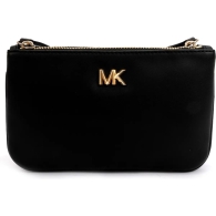 Женская кожаная поясная сумка Michael Kors двухсторонняя 1159814499 (Черный, One size)